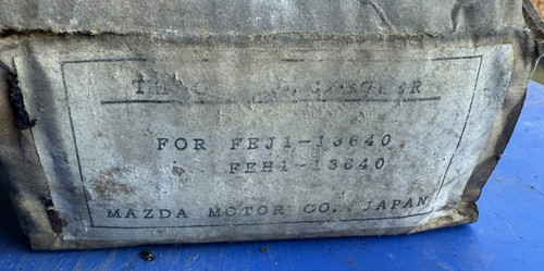 Genuine mazda parts - parts,