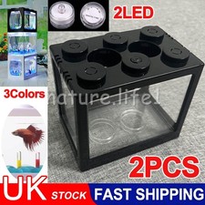 2PCS Mini Fish Tank Aquarium