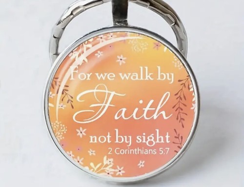 Bible scripture verse - verse, keyring
