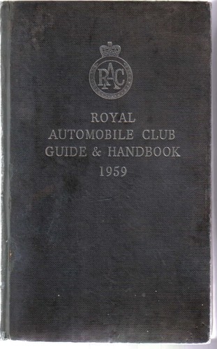 Rac book royal automobile club - book,
