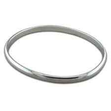 Oval Solid Slave Bangle