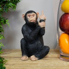 Rude Monkey Ornament Cheeky