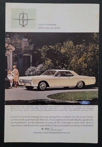 1966 ford lincoln continental - lincoln,