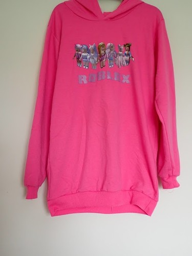 Pink roblox hoodie size 170 - roblox,