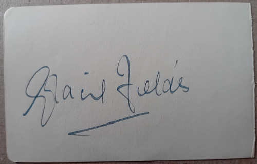 Original autograph gracie - autograph,