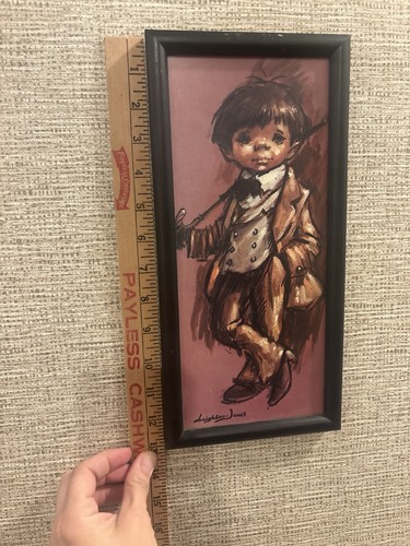 Leighton jones framed signed - jones,