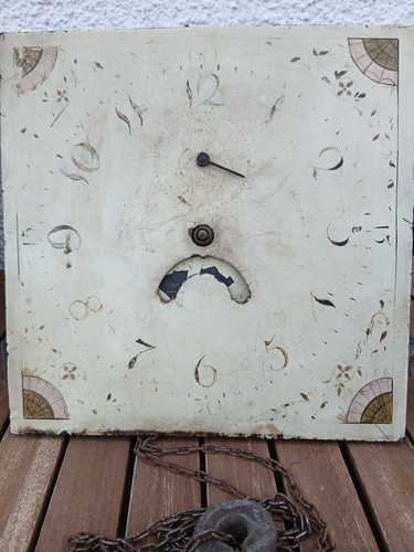 Longcase grandfather clock - grandfather,