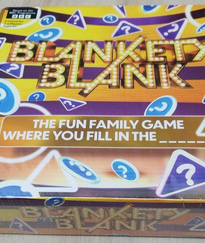 Blankety blank board game - blankety,