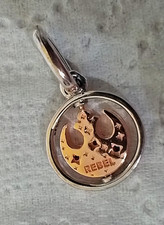 sterling silver with gold