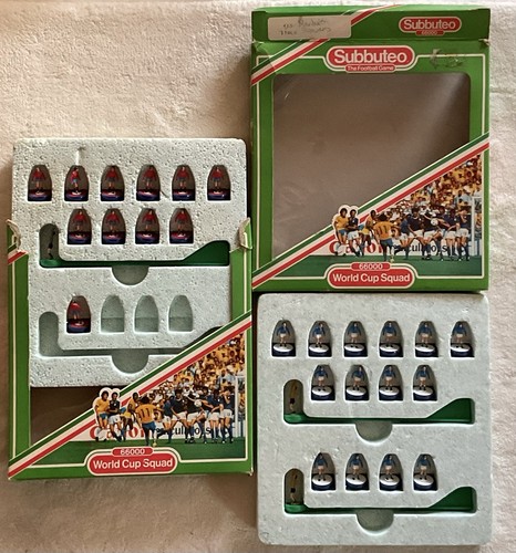 Subbuteo world cup squads - cup,