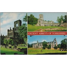 Postcard Ancient Abbeys of