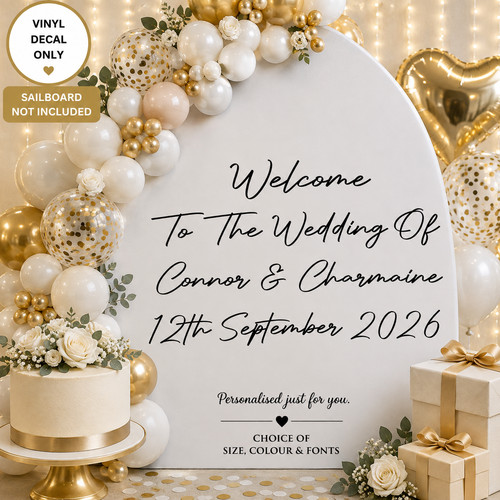 Personalised wedding vinyl - ,