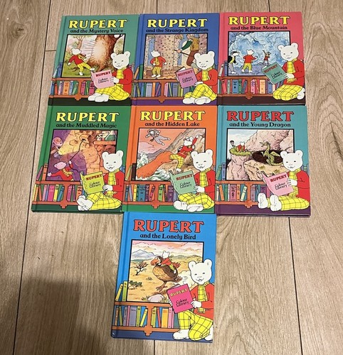 Vintage rupert books - books, 7