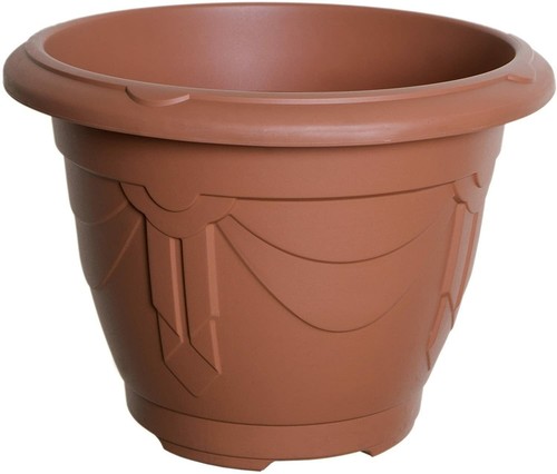 Plastic venetian round plant - plastic,
