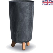Contemporary Tall Anthracite