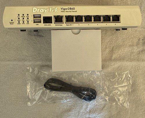 Draytek vigor2860 wired router - draytek,