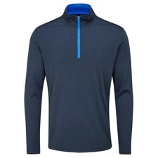 Stuburt Men's Tern Half Zip Golf Midlayer - French Navy RRP £43