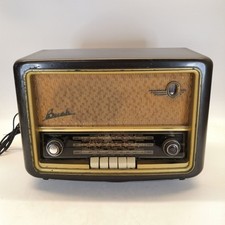 BUSH VHF61 Bakerlite 8 Valve Radio Genuinely Untested *FOR PARTS/NOT WORKING*