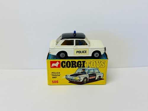 Corgi toys 506 police fiat - toys,