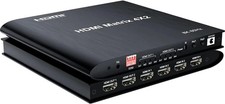 HDMI 2.1 Matrix 4X2 8K@60Hz HDR HDMI Matrix Switch