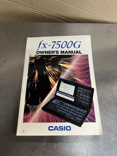 Casio 7500g graphing - casio, fx-7500g