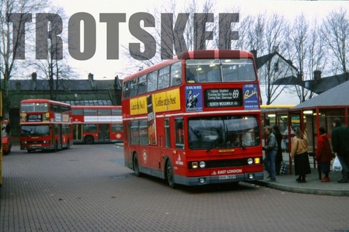 35mm slide east london leyland - east,