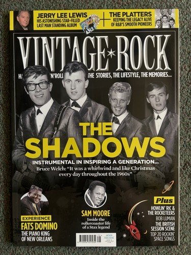 Vintage rock magazine issue - rock,