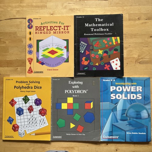 Cuisenaire book lot polydron - cuisenaire,