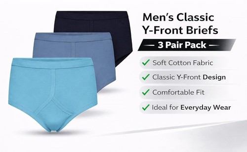 Mens fronts briefs 6 - fronts, 3,6