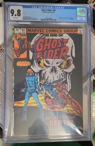 Ghost rider cgc - rider, 9.8