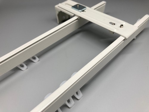 Double curtain track metal - double,