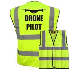 DRONE PILOT YELLOW HI VIZ VIS