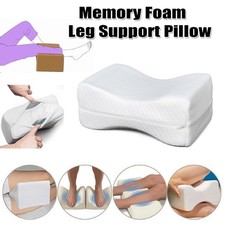 White Wedge Knee Leg Rest Foam