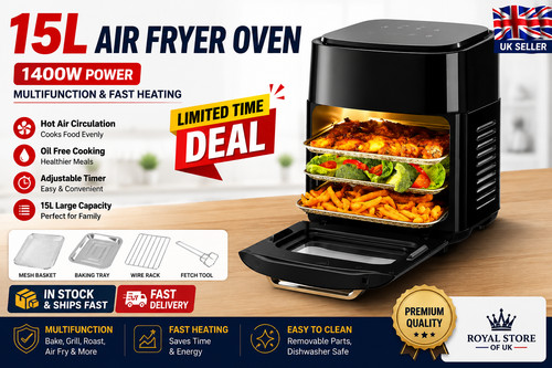 15l air fryer oven - air, 1400w