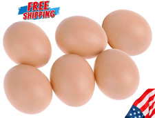 6pcs Fake Plastic Chicken Nest
