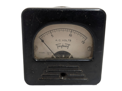 Triplett 15 ammeter - 0-15,