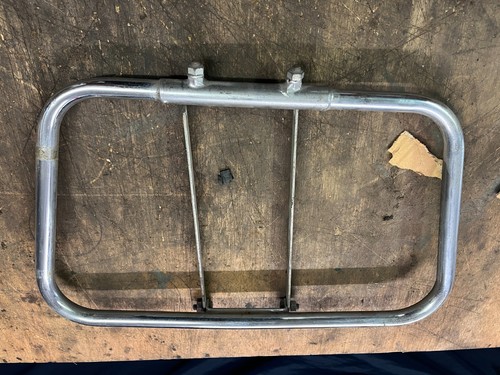 Old vespa scooter rack - old,