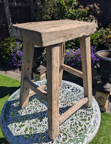 Rustic reclaimed vintage elm