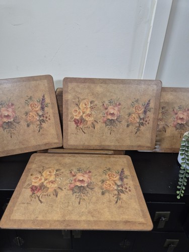 Vintage pimpernel placemats - placemats, x4
