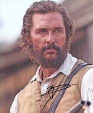 Signed Photo of Matthew McConaughey 10"x8" with Certificate of Authenticity