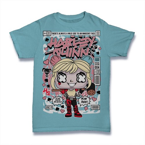 Harley quinn pop - quinn, t