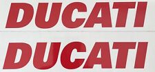 DUCATI Motorbike Racing Decals Stickers Motorcycle Tank Fairing Oracal 651 Red