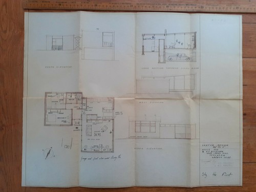 Architects plan drawing - , 16