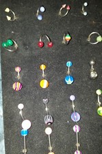 body jewellery joblot
