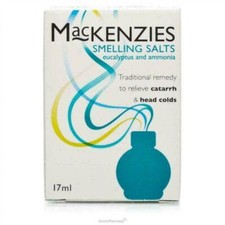 Mackenzies Smelling Salts Catarrh head cold 17ml