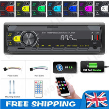 Single 1 Din Car Stereo Radio