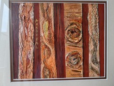 English 20th Century Medium Abstract Art Mixed Media Painting by MARION KING