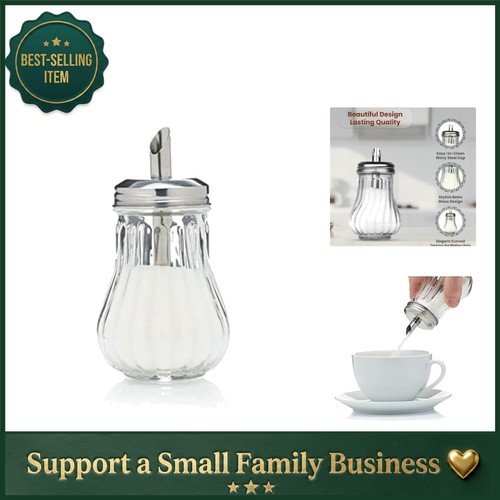 Elegant retro glass sugar - elegant, 0.2l