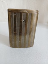 Solid Brass Match, Vesta Box