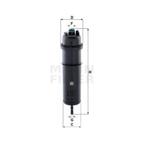 Mann wk5017 fuel - wk5017,